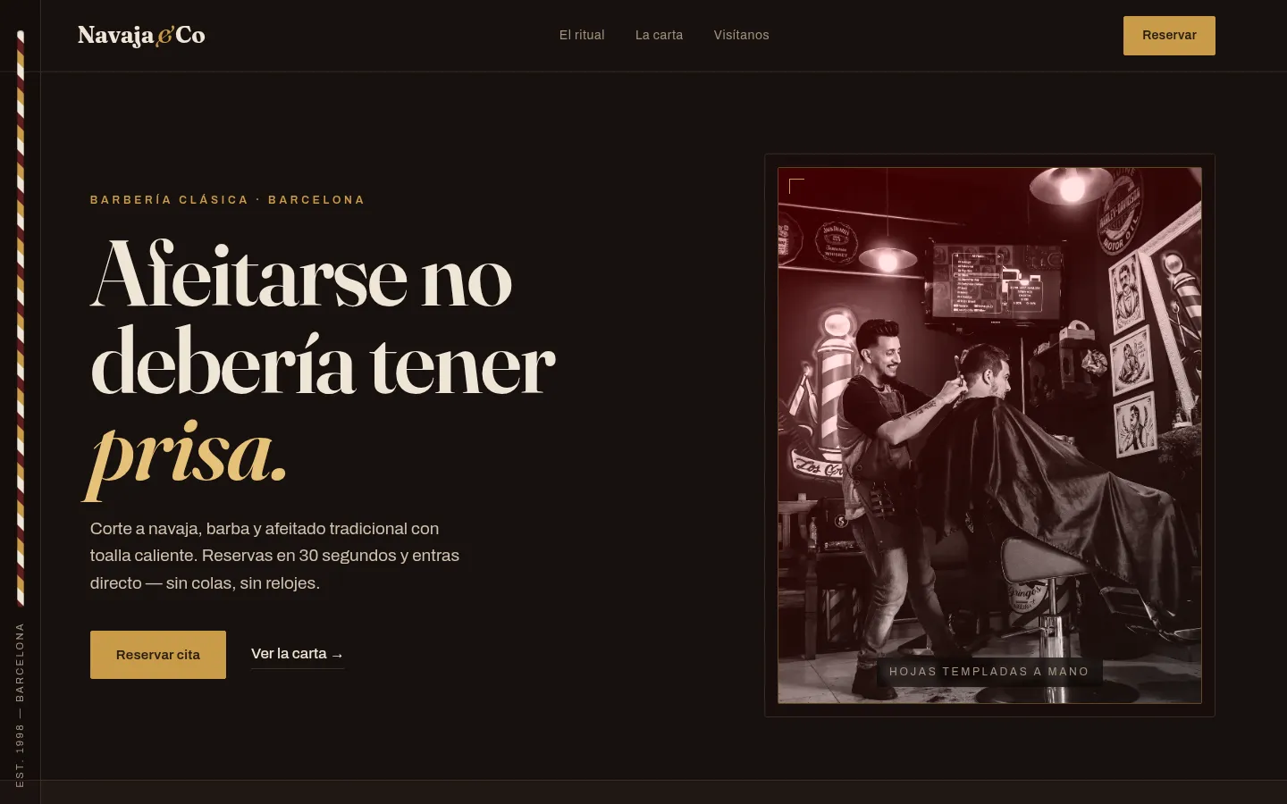 Navaja — Barbería